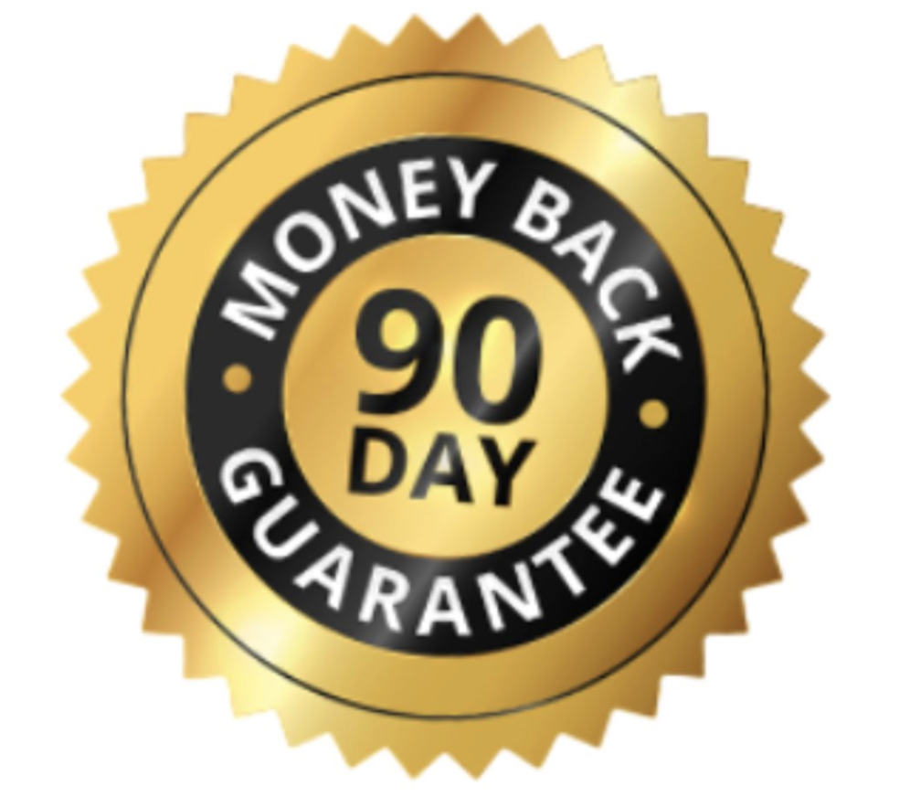 90 Day Money Back Guarantee Seal